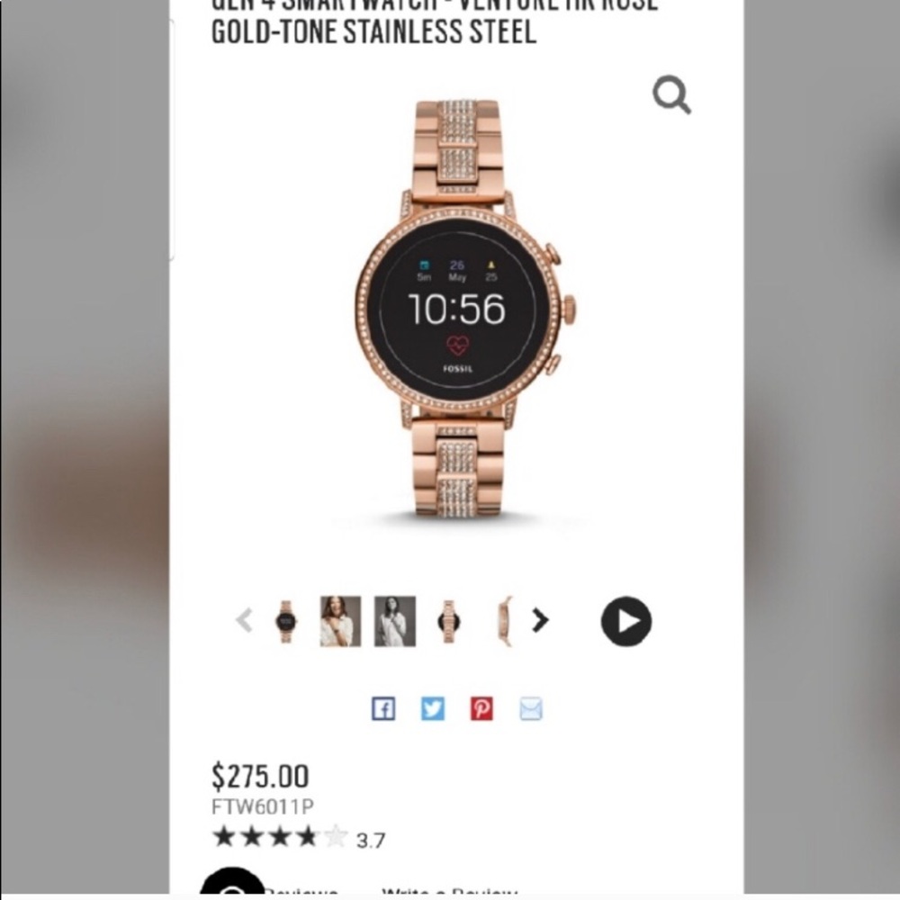 Fossil Gen 4 smart watch